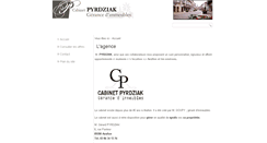 Desktop Screenshot of cabinet-pyrdziak.com